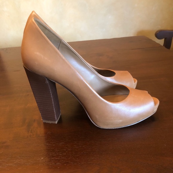 TORY BURCH high heel peep toe pumps - Picture 9 of 15